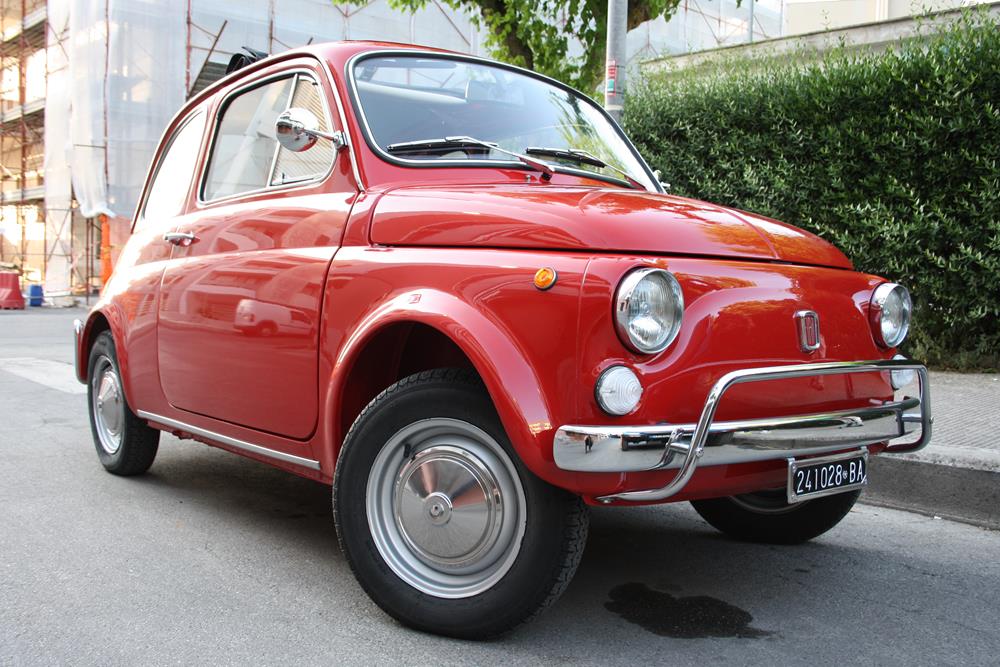 1969 Fiat 500 L Rosso 115 - Totalmente restaurata - Garage Fiat 500