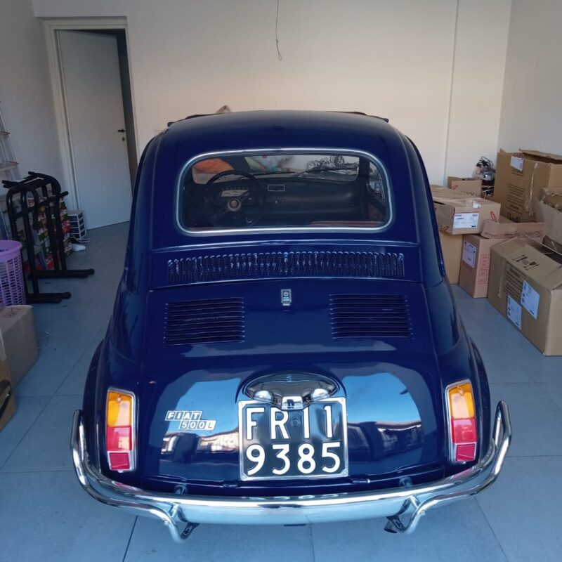 1972 Fiat 500 L completely restored - Garage Fiat 500